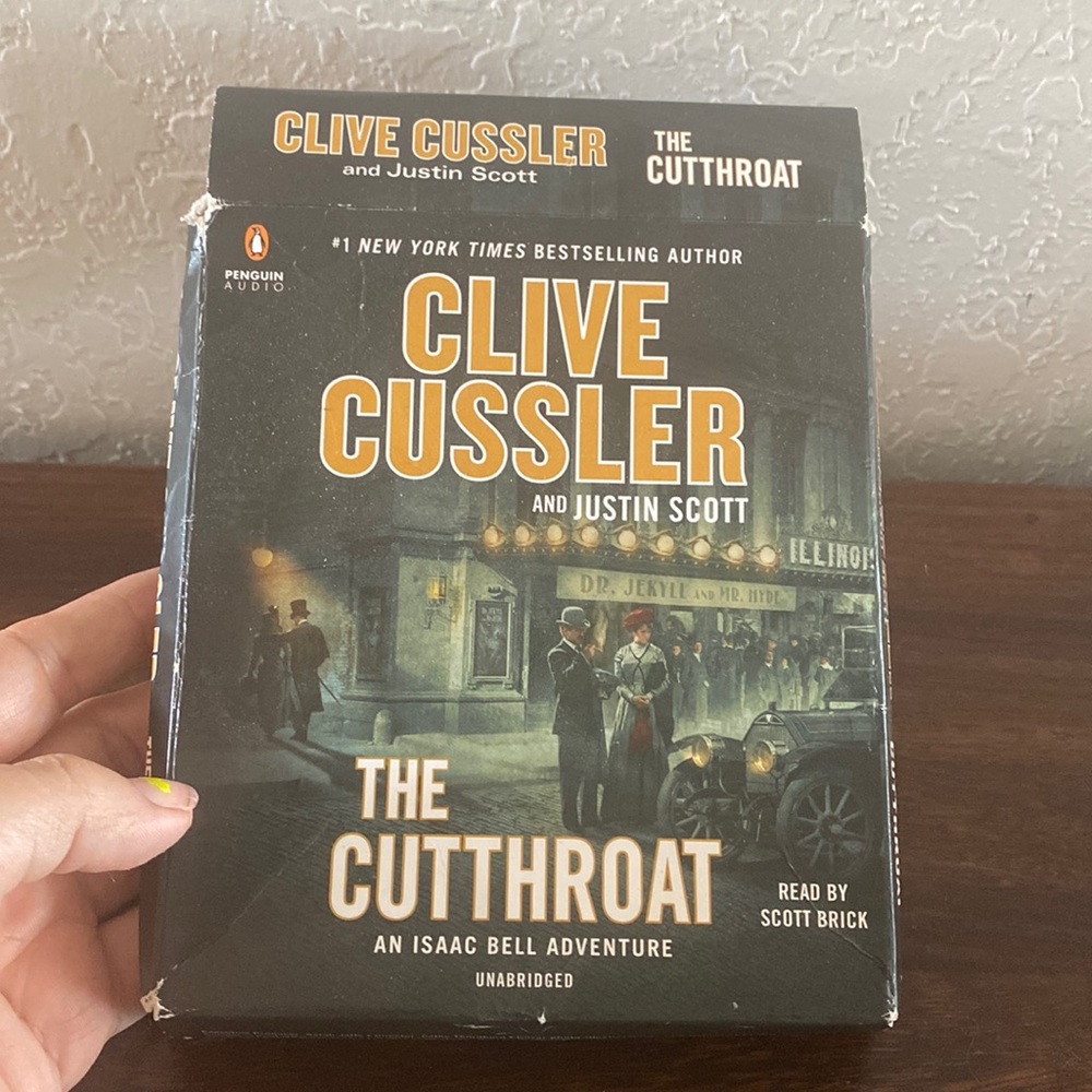 Audio book 9 1/2 hours of listening time.